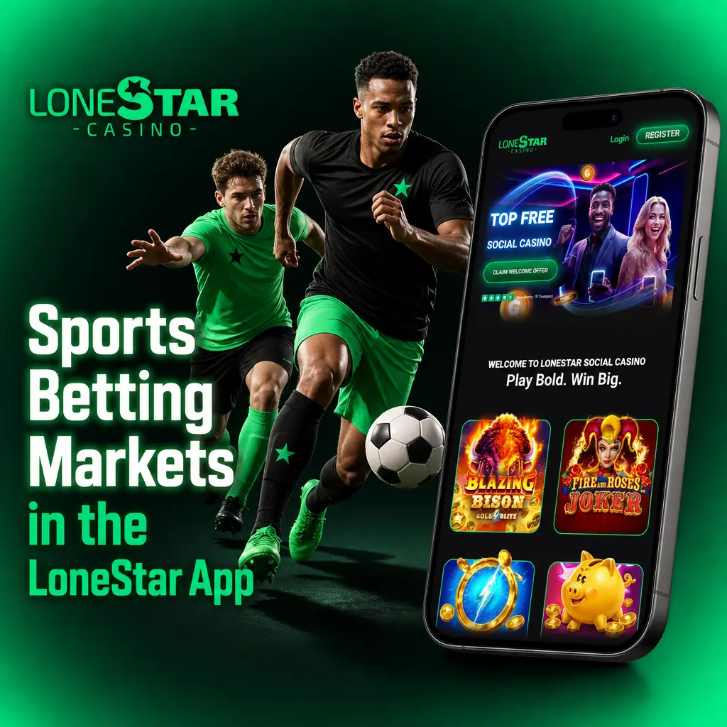 Sports Betting Markets in the LoneStar App
